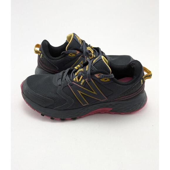 Unisex New Balance 410 V7 Gray Pink Athletic Running Shoes WT410CG7 Size 7M 8.5W - Picture 1 of 7